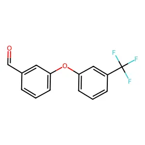 3-(3-(Trifluoromethyl)phenoxy)benzaldehyde structure
