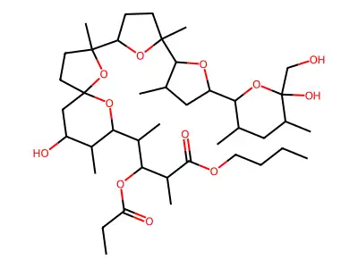 Laidlomycin butyrate structure