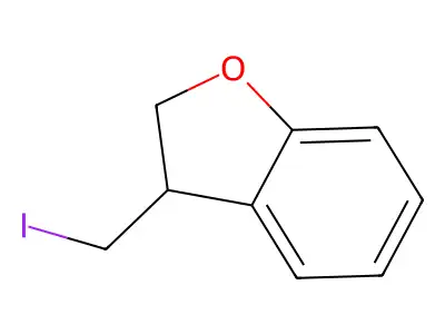 3-(Iodomethyl)-2,3-dihydro-1-benzofuran structure