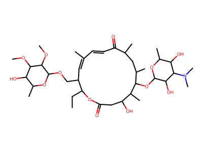 19-Deformyldesmycosin structure