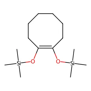 Silane, [1-cyclooctene-1,2-diylbis(oxy)]bis[trimethyl- structure