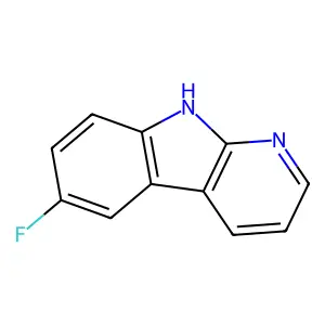 6-fluoro-9H-pyrido[2,3-b]indole structure