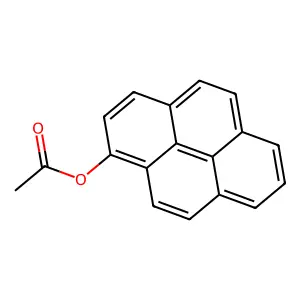 Pyren-1-yl Acetate structure