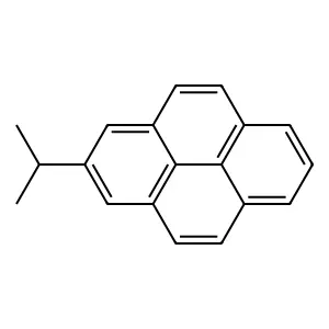 Pyrene, 2-(1-methylethyl)- structure