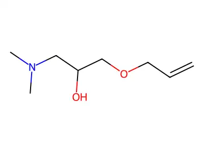 1-(Allyloxy)-3-(dimethylamino)propan-2-ol structure