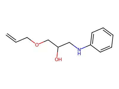 1-Anilino-3-[(prop-2-en-1-yl)oxy]propan-2-ol structure