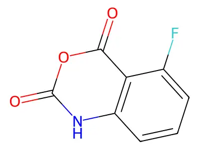 5-Fluoroisatoic anhydride structure