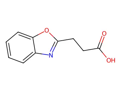 3-(1,3-Benzoxazol-2-yl)propanoic acid structure