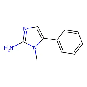 1-Methyl-5-phenyl-imidazol-2-amine structure