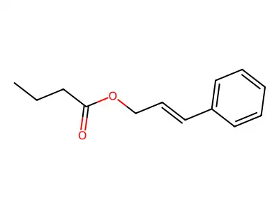 Cinnamyl butyrate structure