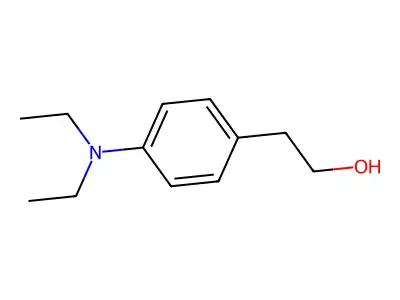 4-(Diethylamino)phenethyl alcohol structure
