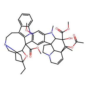 Catharanthamine structure