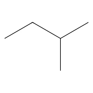 异戊烷 structure