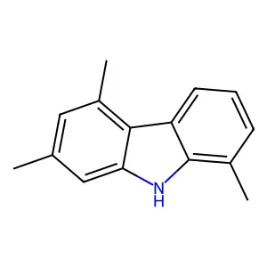 1,5,7-Trimethylcarbazole structure