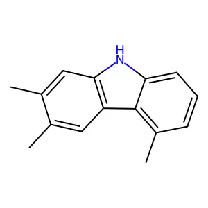 Carbazole, 2,3,5-trimethyl- structure