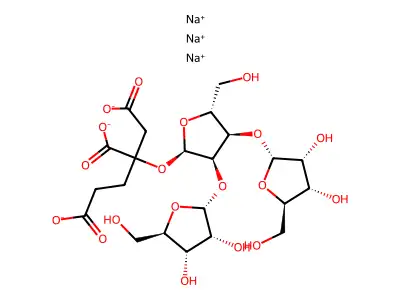 Ribocitrin sodium salt structure