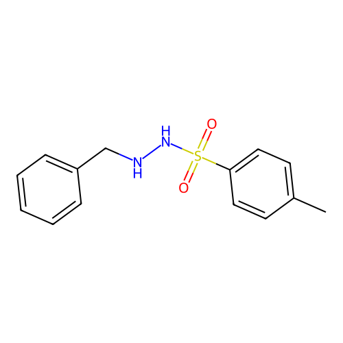 N'-benzyl-4-methylbenzenesulfonohydrazide structure