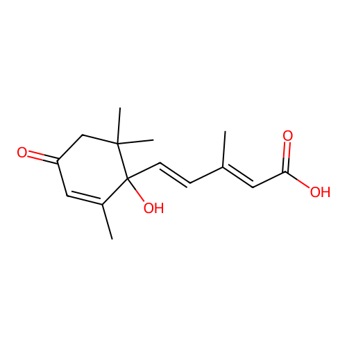 ABSCISIC ACID structure