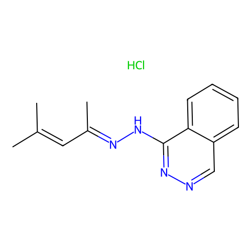 Budralazine hydrochloride structure