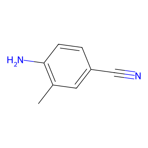 4-Amino-3-methylbenzonitrile structure
