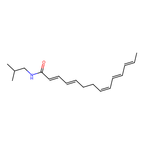 gamma-Sanshool structure