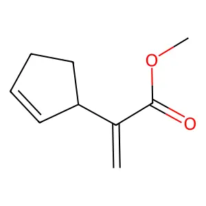 Methyl 2-cyclopent-2-en-1-ylprop-2-enoate structure