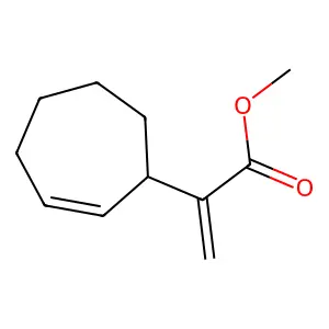 Methyl 2-cyclohept-2-en-1-ylprop-2-enoate structure