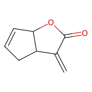 2-Methylidene-4-oxabicyclo[3.3.0]oct-6-en-3-one structure