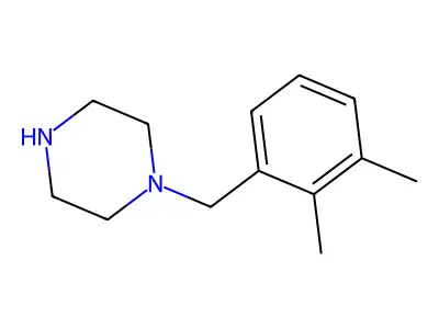 1-[(2,3-Dimethylphenyl)methyl]piperazine structure