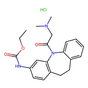 Tiracizine hydrochloride structure