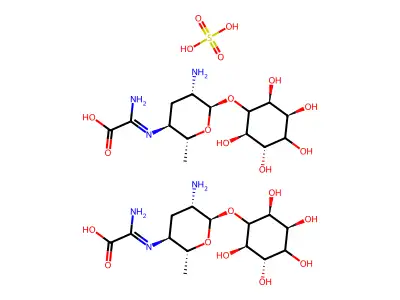 硫酸春日霉素 structure