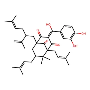 藤黄果素 structure