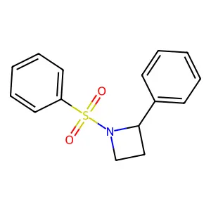 2-Phenyl-1-(phenylsulfonyl)azetidine structure