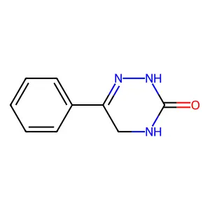 1,2,4-Triazin-3(2H)-one, 4,5-dihydro-6-phenyl- structure