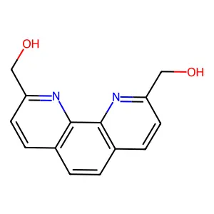 1,10-Phenanthroline-2,9-diyldimethanol structure