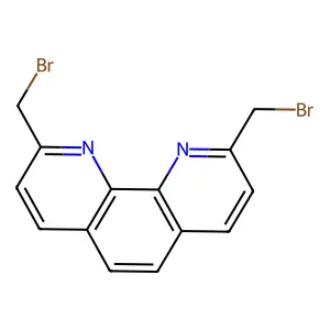 2,9-Bis(bromomethyl)-1,10-phenanthroline structure