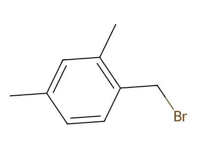 1-(Bromomethyl)-2,4-dimethylbenzene structure