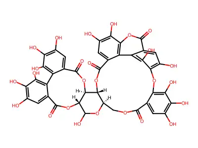桤木鞣素 structure