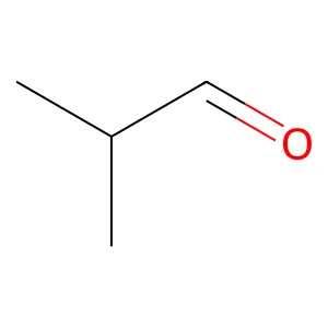 异丁醛 structure