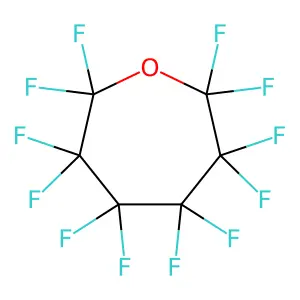 Dodecafluorooxepane structure