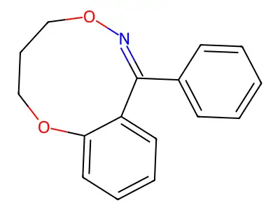 7-Phenyl-3,4-dihydro-2H-1,5,6-benzodioxazonine structure