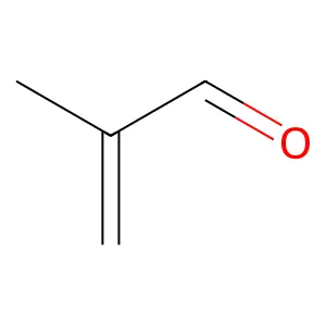 Methacrolein structure