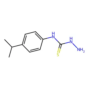 3-Amino-1-[4-(propan-2-yl)phenyl]thiourea structure