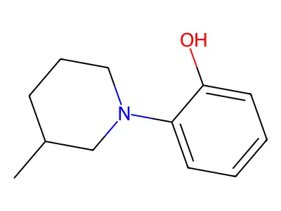 2-(3-Methylpiperidin-1-yl)phenol structure
