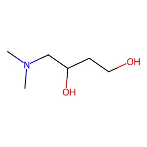 4-(Dimethylamino)butane-1,3-diol structure