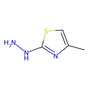 2-Hydrazinyl-4-methylthiazole structure