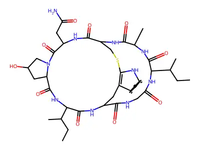 Amaninamide, deoxy-ile(3)-ala(7)- structure