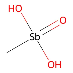 Antimony, dihydroxymethyloxo- structure