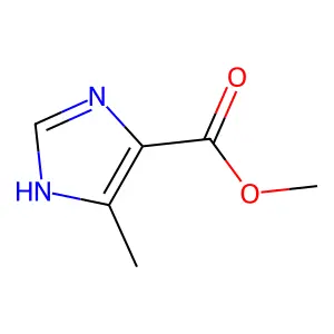 Methyl 5-methyl-1H-imidazole-4-carboxylate structure