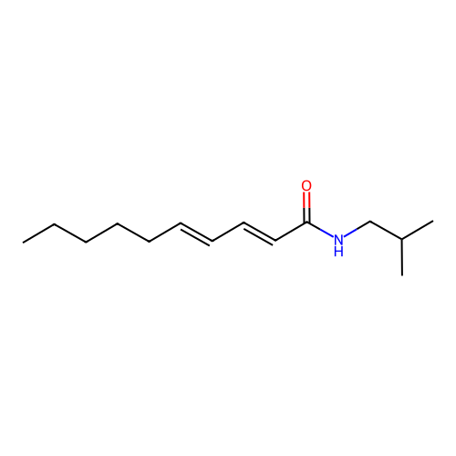 Pellitorine structure